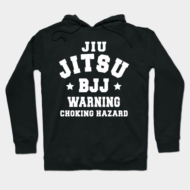 JIU JITSU - CHOKE HAZARD Hoodie by Tshirt Samurai